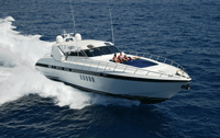 Yacht mangusta 80 for charter